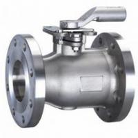 Large picture STAINLESS STEEL 1 PIECE FLANGED BALL VALVE