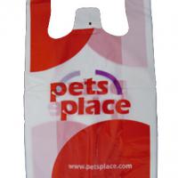 Large picture plastic bag on roll( transparent)