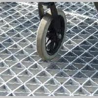 Large picture steel grating