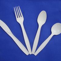 Large picture disposable corn-starch cutlery