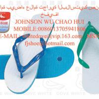 Large picture 2012 most cheap 811 type white dove pvc slipper 1