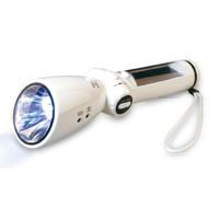 Large picture solar hand-cranked power flashlight with radio