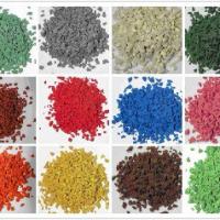 Large picture colored EPDM granule