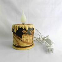 Large picture resin candle holder
