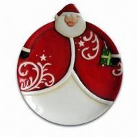 Large picture Ceramic christmas plate