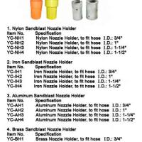 Large picture Sandblast nozzle holder,nylon nozzle holder