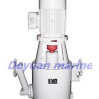 Large picture marine self-suction vertical crushing pump