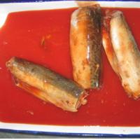 Large picture 155g canned mackerel in tomato sauce
