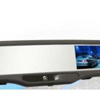 Large picture rear view mirror  with digital video recorder