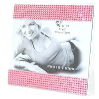 Large picture bling crystal rhinestone photo frame