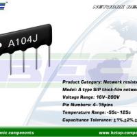 Large picture thick-film resistor networks