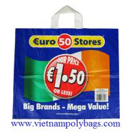 Large picture soft loop handle bags