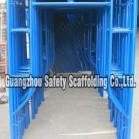 Large picture Q235 strong steel h frame scaffolding