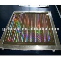 Large picture Hologram nickel master for embossing label or film