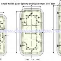 Large picture Quick Opening And Closing Steel Watertight Door