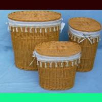 Large picture Dolioform basket made by wood