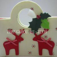 Large picture Christmas Holiday Gift Felt Bag