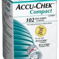 Large picture Accu chek compact test strip