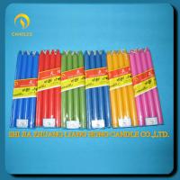 Large picture color stick candles for home decoration