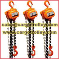 Large picture Chain block applied on rigging equipment