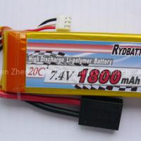 Li-polymer 7.4V 1800mAh 20C battery pack