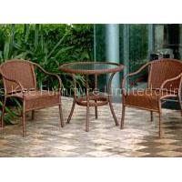 Wicker table set