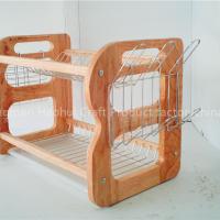 B shape wooden dish rack   01
