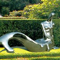 stainless steel sculpture
