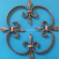 wrought iron rosette
