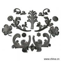 Cast Steel Leaves and Flowers
