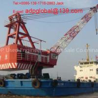 used crane barge used floating crane 100t 100 ton cheap floating crane
