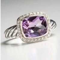 David Yurman rings,Amethyst Noblesse Ring