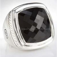 David Yurman inspired ring.Guarantee 925 sterling silver.