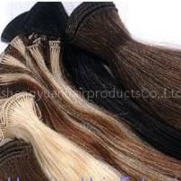 human hair ,hand-tied weft,