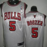 NBA Jerseys Chicago Bulls  #5 Boozer White